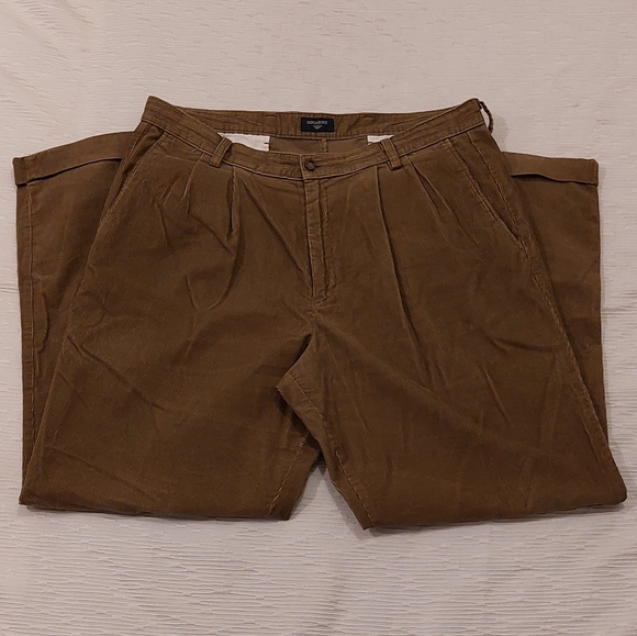 Dockers Pants Vintage Pleated Docker Corduroy Pants 3832 Poshmark